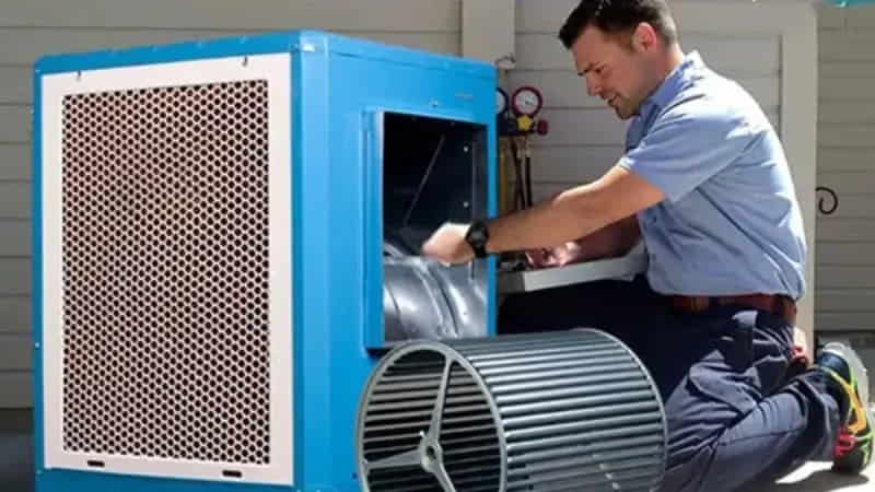 چرا کولر آبی باد خنک نیست