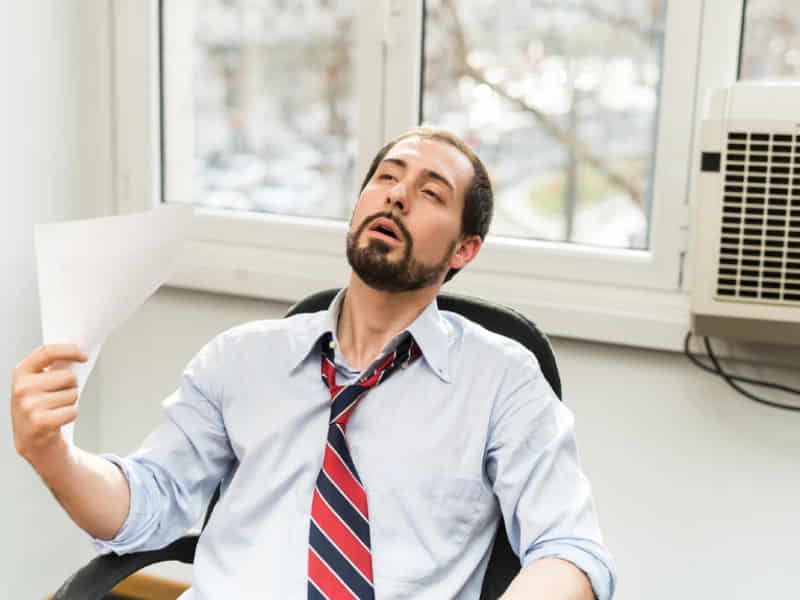 چرا کولر آبی باد خنک نیست